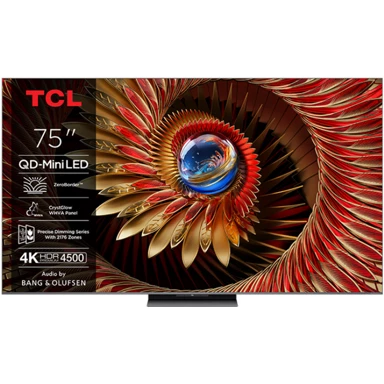 TCL TV 75C8K, Mini LED UHD Google TV, 75"